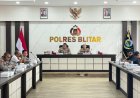 Cegah Tindak Kejahatan Polres Blitar Laksanakan Operasi Sikat Semeru 2025
